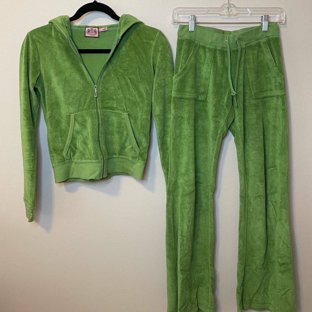 Green Juicy Couture Tracksuit